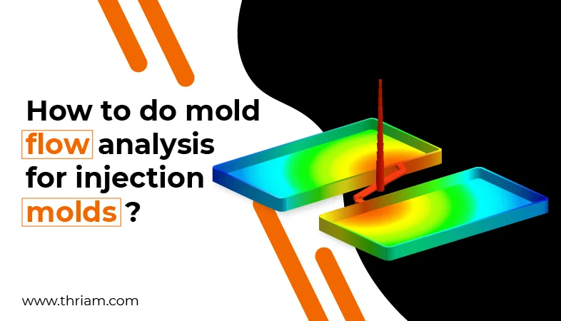 Guide on How to Conduct Mold Flow Analysis for Injection Moulding banner by Thriam